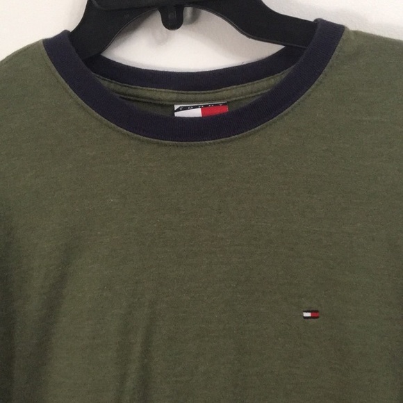 Tommy Hilfiger green shirt - Picture 3 of 6